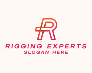 Creative Company Letter R logo design