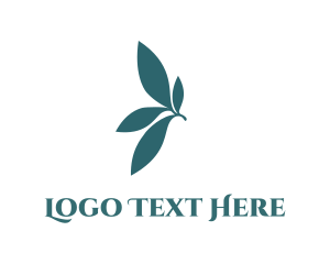 Teal Leaves Garden logo