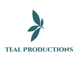 Teal Leaves Garden logo