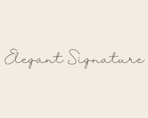 Cursive Calligraphy Handwriting logo design