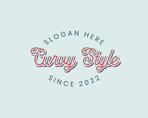 Rustic Script Style logo design