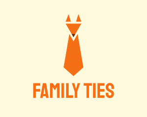 Woodland Fox Tie  logo design