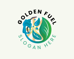 Eco Petrol Station logo design