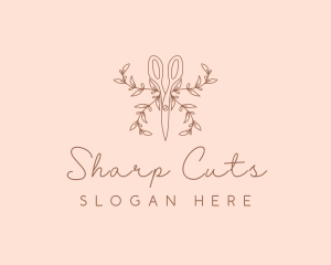 Tailor Scissors Shears logo design