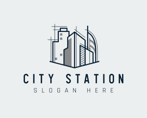 City Building Estate logo design