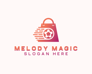 Football Shopping Bag Logo