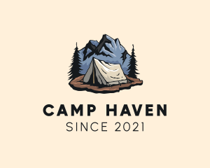 Forest Mountain Camping Tent logo