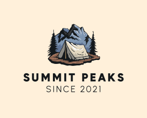Forest Mountain Camping Tent logo