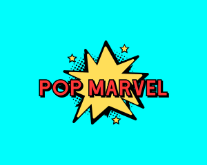 Pop Art Explosion logo design