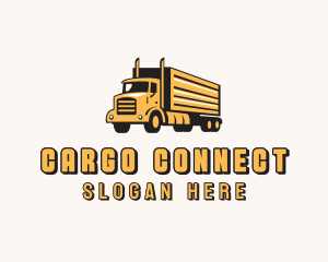 Cargo Truck Forwarding logo design