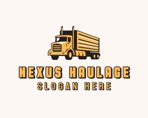 Cargo Truck Forwarding logo design