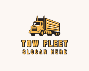 Cargo Truck Forwarding logo design