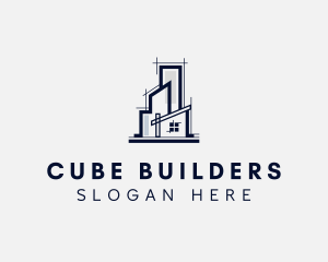 Building House Architect logo design