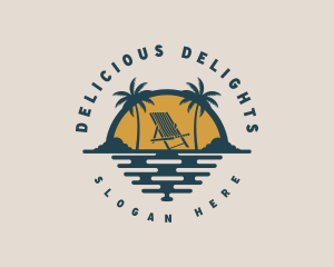 Beach Resort Chair Logo