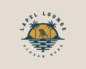 Beach Resort Chair logo design