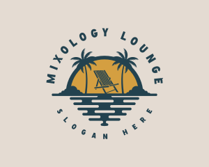 Beach Resort Chair logo design