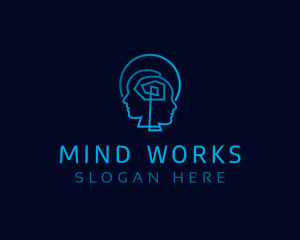 Intelligence Mind Theraphy logo design