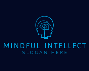 Intelligence Mind Theraphy logo design