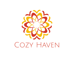 Fiery Flower Garden logo