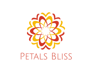 Fiery Flower Garden logo design