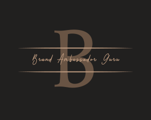 Feminine Handwritten Signature  logo design