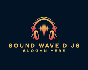 DJ Music Headphone  logo design