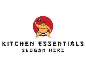 Sumo Sushi Restaurant logo design