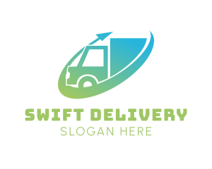 Delivery Truck Express logo design