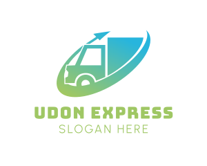 Delivery Truck Express logo design