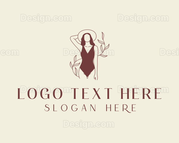 Fashion Bikini Swimsuit Logo