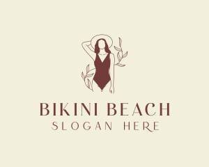 Fashion Bikini Swimsuit logo design