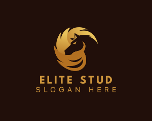 Horse Stallion Equine logo