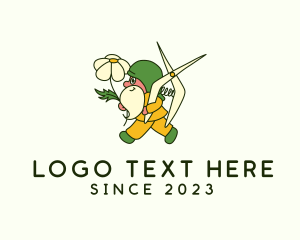 Gnome Flower Gardener logo