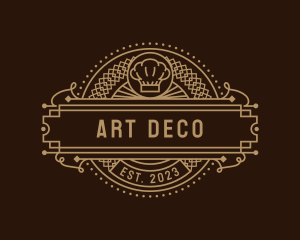 Vintage Retro Restaurant logo design