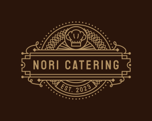 Vintage Retro Restaurant logo design