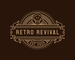 Vintage Retro Restaurant logo