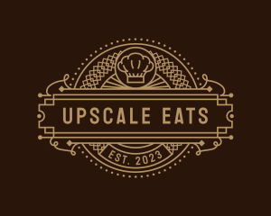 Vintage Retro Restaurant logo design