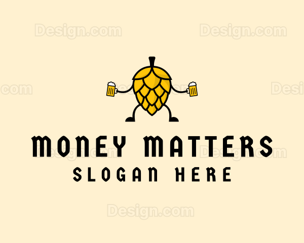 Malt Beer Pub Logo