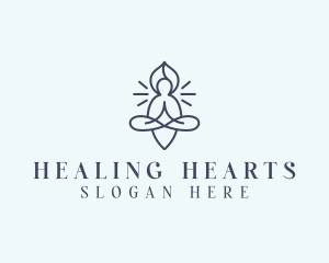 Spiritual Healing Yoga logo design