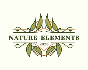 Nature Leaf Garden logo design