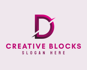 Business Studio Letter D logo design