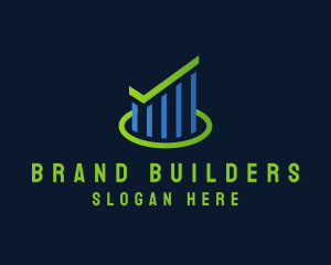 Marketing Progress Graph logo