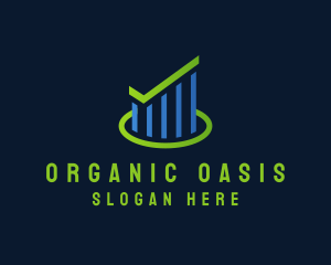 Marketing Progress Graph logo