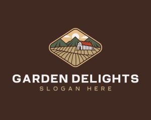 Landscaping Farm Planting logo design