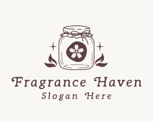 Rustic Flower Jar logo design