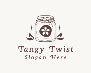 Rustic Flower Jar logo