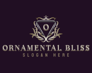 Deluxe Ornamental Crest logo