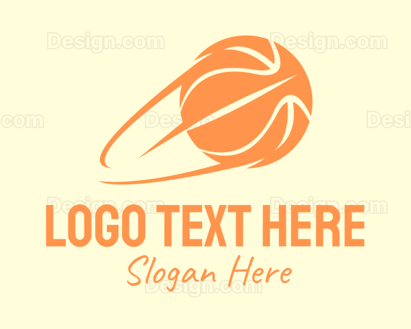 Fast Basketball Shot Logo