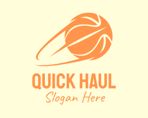 Fast Basketball Shot logo design