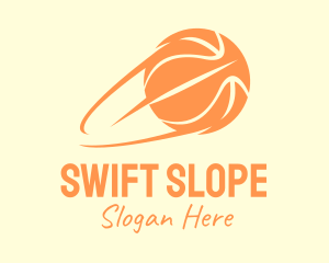 Fast Basketball Shot logo design